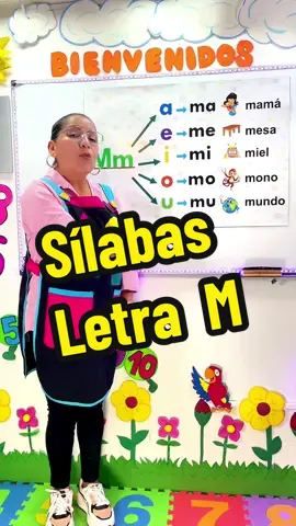 ¡Vamos a aprender con la letra M! 🌟 Mira nuestro nuevo reel y diviértete con las sílabas: ma, me, mi, mo, mu. 🅼🅰️🅼🅴🅼🅸🅼🅾️🅼🆄. ¡Ideal para que los peques se enamoren de la lectura desde el primer momento! 📚❤️ #SílabasConM #AprenderJugando #EducaciónDivertida #PequeñosLectores #ReelDeAprendizaje #AmorPorLaLectura