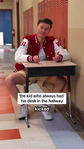 nothing worse than passing this kid in the hallway 😭 @American High Shorts 