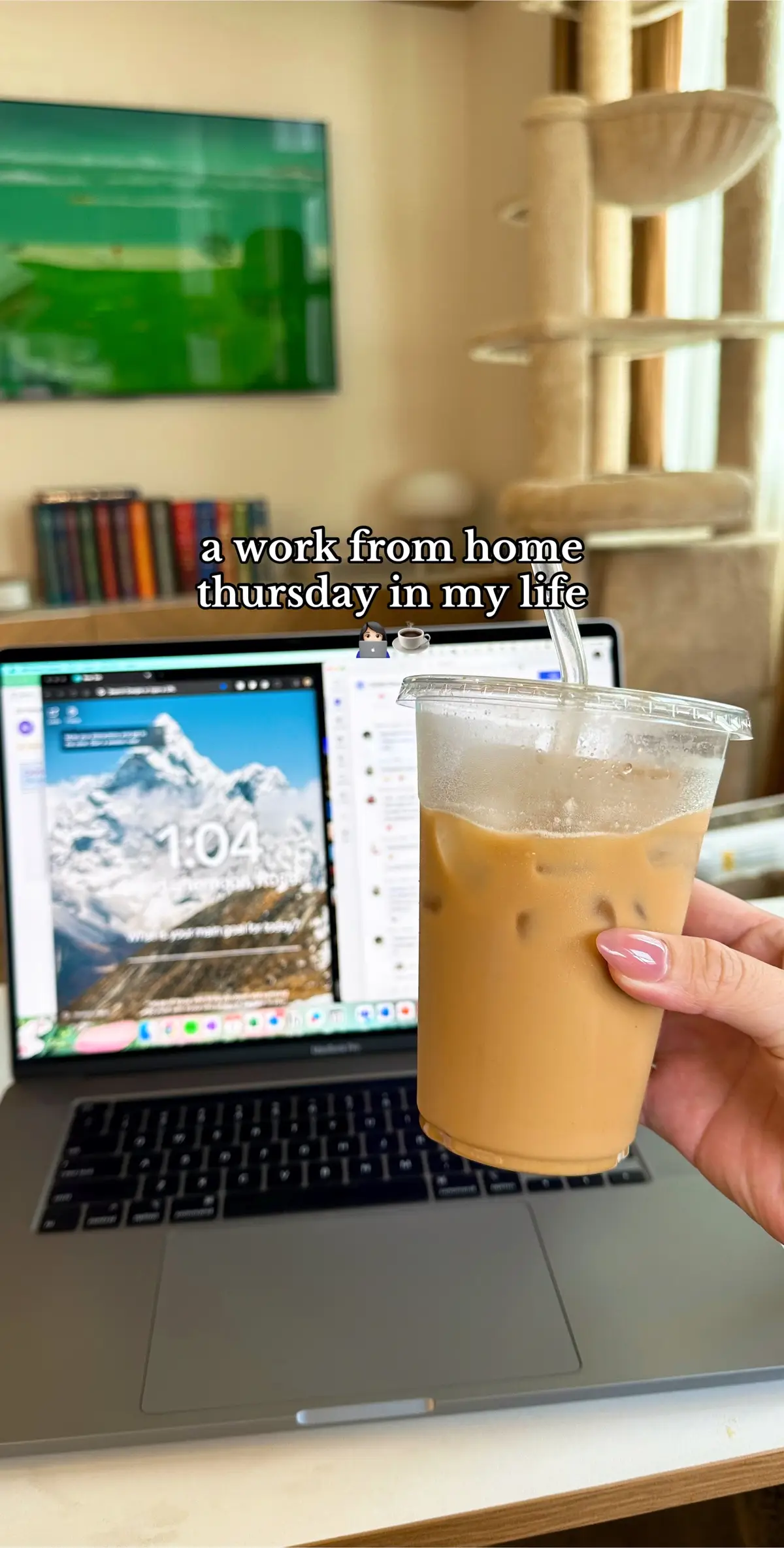 Work from home days are my fave 🫶🏻  #productivity #workwithme #dayinmylife #organization #wfhlife #cozytok #morningvlog #workvlog 