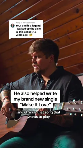 Replying to @Kib #makeitlove is out tonight at midnight!! #acoustic #singer #fyp #lyric #songwriter 