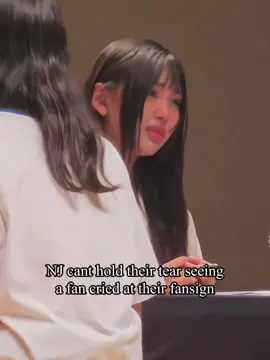 Op getting too emotional and cant hold back her tears 🥲  ..#NEWJEANS #뉴진스 #HANNI #하니 #HYEIN #DANIELLE #다니엘 #Howsweet_newjeans #newjeans_is_everywhere #BUNNIES_SUPPORT_NWJNS #newjeans_getup @NewJeans 