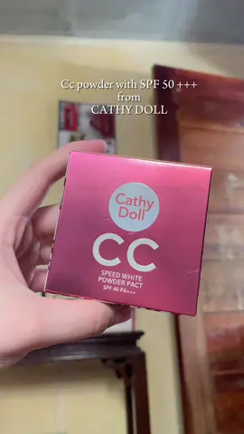 Cathy doll CC powder ✨💖 #fyp #ccpowder #makeupbase 