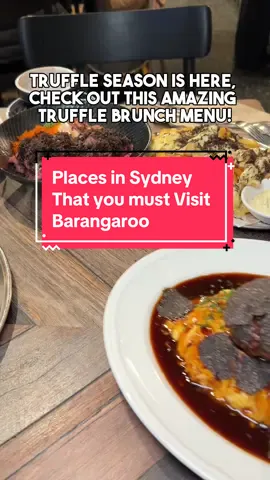 Truffle season is here! Elevate your brunch experience with us at our favourite cafe. We loved the Truffle Wagyu Hamburger Omurice and the Truffle Ultimate Done from the new menu, but don't miss out on their classic Truffle Egg Sando and truffle chips  as well. [SponsoredVideo] #PlacesInSydney #devoncafe #devoncafebarangaroo #cafe #brunch #sydneybrunch #truffle #trufflemenu #truffleseason 