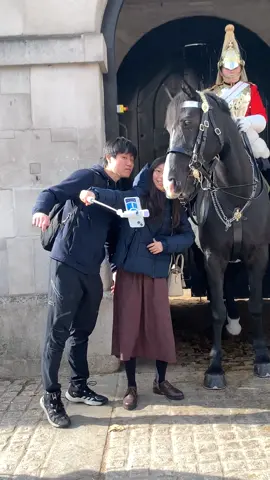 I WANT TO TAKE SELFIES TOO #royalguard #kingsguard #uk 
