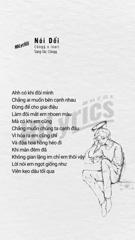 Lyrics Nói Dối - Côngg x inari #noidoi #congg #inari #lyrics #hdlyricshere #trending #trendingsong #trendingmusic #xuhuong #foryou 