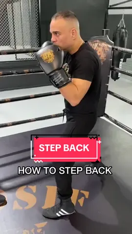 How to defend punches stepping back 🥊 #world #boxing #family #fyp #foryou 