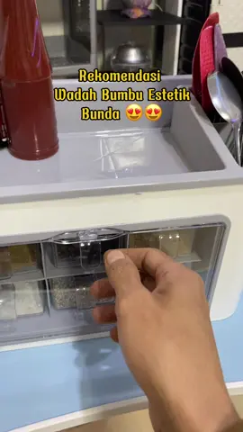 Ini sih estetik Estetik untuk wadah bumbunya bunda 😍 #wadahbumbu #tempatbumbu #tempatbumbuestetik 