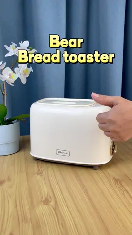 Bear bread toaster pop-up bread toaster can easily do breakfast and merienda in a minute #bearphilippines #breadtoaster #checkyellowbasket😇🙏🧺 #checkoutnow 