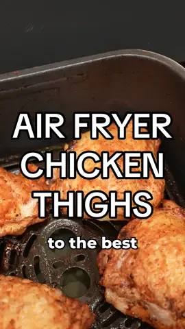 My Air Fryer Chicken Thighs have easily become one of my weekly staples for a few reasons - they’re super juicy AND have an ultra crispy skin thanks to a couple key techniques I use in this quick and easy recipe! Find the full recipe with all my key tips on the blog - link in my profile! Or comment to get the recipe link DMed straight to you! #cjeatsrecipes #EasyRecipes #airfryer #chicken #dinner #chickenthighs #airfryerchickenthighs