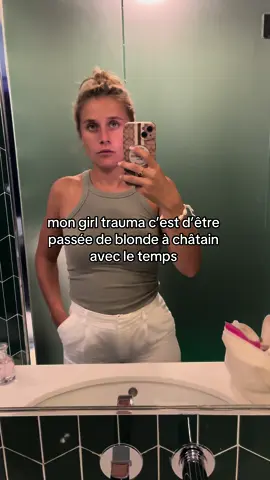 Toutes les blondes ont ce trauma pas vrai?😭😭#hairtok #tutocheveux #GlowUp #SmallBusiness #omads #cheveux 