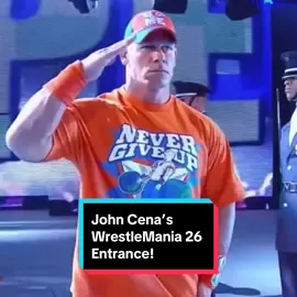 John Cena’s WrestleMania 26 Entrance! (2010) #johncena #wrestlemania26 #wwepgera #wwethrowback #wweflashback 