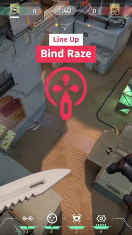 These are lineups for Raze on Bind. They cover a very large part of site A and B, and also a lineup for traps in the hookah. The raze lineup also works against Killjoy's grenades and alarm bot. Ft. @etoiles__vagabondes #raze #cypher #cyphersetup #razevalorant #razelineup #razeascent #ascentvalorant #Valorant
