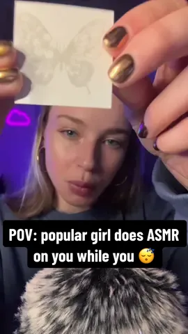 Wanna see a longer version on yt? 👀 lmk👇🏻 #asmrroleplay#asmrpopulargirl#asmrmeangirl#asmronyourface#asmrrelaxing#asmrwhilesleeping#asmr#fyp