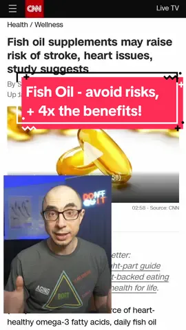 Omega-3 latest news: Dose makes the poison #omega3 #fishoil #health #longevity #centenarianolympics 