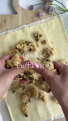 Cookie Puff Pastry #cookies  #cookiepuffpastry #fooddolls 