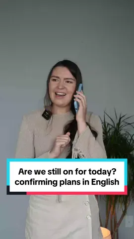 Ways to confirm plans: ✔️Are we still on for today? ✔️Are we still good for Friday? ✔️Are we still meeting tomorrow? #Anglais #ingles #inglês #английский #英语 #영어 #englisch #الإنجليزية  #englishveronika  #englishteacher #englishteachertoronto  #englishvocabulary  #englishwords  #englishlikeanative  #englishpronunciation #englishphrases #englishgrammar #grammartips  #grammarrules #englishtoronto #englishcanada #englishusa #englishdubai #englishmexico #englishsaudiarabia #englishqatar 