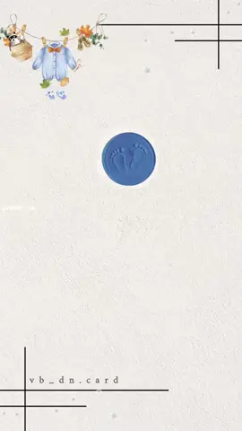 بشارة مولود جاهز 💙 # بدون اسم : اضافة الاسم وتعديل ب 10 ريال 👏🏻✨#