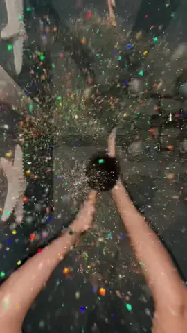 Oddly Satisfying Glitter Falling ✨🪩 #glitter #brush #makeupbrushes #satisfying #oddlysatisfying #fyp 