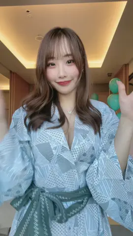 おぱよ👘#浴衣 #休日 