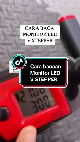 Replying to @Hazy cara nak tengok v stepper punya Monitor LED,dah x perlu nak kira @ set masa di jam #mrsazn #bersenamdirumah #stepper #vstepper #aznmalaysia 
