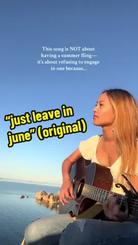 Wrote this one this week! “Just Leave in June” #Summer #singersongwriter #original #songwritersoftiktok #indiemusic #songwriter #country #fypシ゚viral #carlypearce 