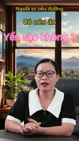Người bị tiểu đường có nên ăn yến sào không??? #yensaophamthuytrang #yensao #toyen #suckhoe #xuhuongtiktok2024 #tieuduong
