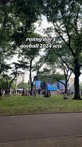 DAY ONE IS DONE BABY #govball #govballnyc #govball2024 #postmalone #dominicfike 
