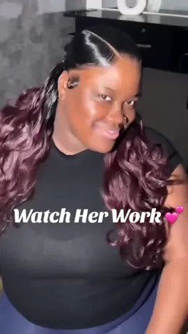 FINEEEE😻Turn Out Super Cute!!🔥#hairstyle #hairtutorial #blackgirlmagic #quickweave #hairstylist #trending #viral #explorepage #fypシ゚viral #fypage  (Cr.theversatileslayer)