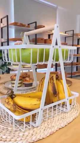 Aesthetic banget 😍 #rakbuah #rakbuah2tingkat #keranjangbuah #rakbesi #rakbesi2tingkat #rakbesiserbaguna #tempatbesi #rakbesiaesthetic 