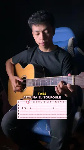 Atouna el toufoule Backingtrack : @M Hidayat Putra #atounaeltoufoule #guitartabs 