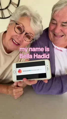 pls someone help me explain to Joe who Bella Hadid is 🦋💘 #bellahadid #mynameisbellahadid #funnyparents #janeandjoe #janeandjoeinthebungalow #fyp 