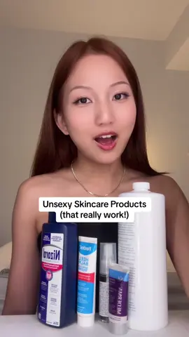 These products aren’t cute, they don’t smell good, but they fix your skin!  Products:  - Flexitol Heel Balm @Flexitol North America🇺🇸🇨🇦  - Mederma PM Scar Cream - Nizoral Shampoo - Hypochlorous Acid (Not sponsored, just my personal recommendations)    #skincare #callus #dryskin #eczema #kp #fungalacne #acne #hyperpigmentation #skincareproducts #viralskincare 
