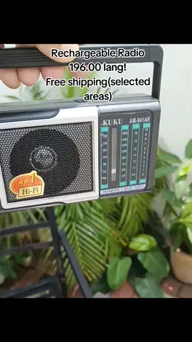 Bili na mga mare! Perfect lalo na pag brown out! Rechargeable and battery operated na yan! #radio  #rechargeable  #rechargeableradio  #radios 