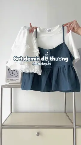 Set đồ dành cho mấy bà thích sự dễ thương , đáng yêu như tui nè #tiktok #thinhhanh #xuhuong #viralvideo #phodoxinh #fybシ #LearnOnTikTok #moingaymotoutfit #tipsphoido #monshop #review 