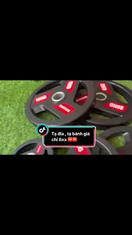 Tạ đĩa , tạ bánh gang bọc cao su kingbox #gym #trending #xuhuong2024 #thethaomoingay 