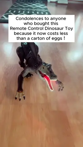 I recommend everyone to buy this awesome Remote Control Dinosaur with swift movement & water spray.