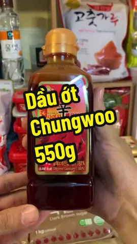 Dầu ớt chungwoo 550g