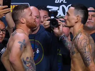 UFC 300 | Gaetjhe vs Holloway ✨️ #UFC #MMA #maxholloway #justingaetje #ufc300 #boxing #highlights #reccomendations 