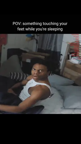 POV: something touching your feet while you're sleeping  #meme #Meme #memez #memes #ishowspeed #blackman #boggy #underbed ,#monster #nightmare #fear #touching #touch #sleeping #sleepingmeme #dark #scared #scaredmeme #horror #horrormemes 