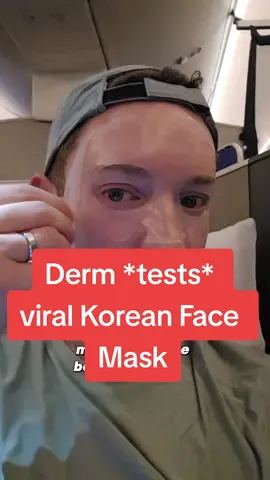 Is this viral Korean Face mask worth it? I went full on SCIENCE NERD to find out! What do you think of the results?! #kbeauty #dermatologist #review #biodance #koreanskincare #travel #deepcollagenmask #collagenmask #sungbooneditor  #koreanfacemask #hydration #Science #nerd #skincare #corneometer 