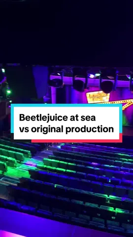Replying to @⠀  We’re literally floating! 🌊🚢🪲🧃#beetlejuicebway #beetlejuicemusical #musicaltheatre #cruiseshiplife #musicaltheater 