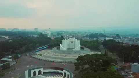 monumen di kota bandung #fyp #drone #dji #masukberanda #fypシ゚viral #cinematicvideo #explorepage 