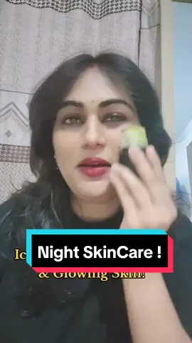 Night SkinCare- Ice Rolling 🧊  #iceroller #icerolling #skincare #skincareroutine #nightskincareroutine #foryou #foryoupage #fyp #trending #123khushboomishra 