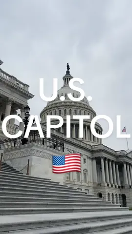 Welcome to the U.S. Capitol! 🇺🇸 #usa #uscapitol #dc #uscapitolbuilding #washington #travel #washingtondc #traveltiktok #usatravel #capitol #estadosunidos