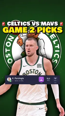 Mavs vs Celtics Game 2 Mavs vs Celtics Picks Celtics vs Mavs Game 2 Celtics vs Mavs Picks NBA Finals Predictions 
