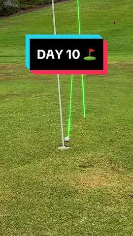 DAY 10 👀 Hitting 100 Balls Every Day till I Make a Hole in One! #golf #holeinone #golfdaddy