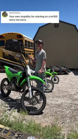 2-Strokes Aren’t for Beginners??? 🤯 #junkyard #moto #kx100 #kawasaki #abandoned #forgotten #junkyardjack #rancherokid #cleftstrong 