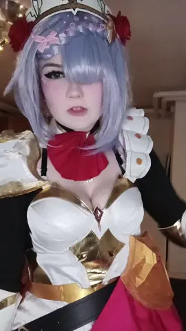 THIS IS A JOKE IM LITERALLY IN GENSHIN COSPLAY #genshincosplay #fy #fyp #cosplay #noelle #noellegenshinimpact #noellecosplay 