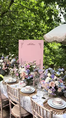 Bridgerton Tea Party 🫖 #bridalshower #bridgerton #afternoontea #teaparty 