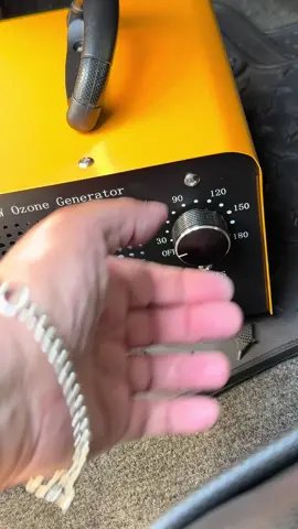 How to eliminate smells from a car or a room.  Deodorizing using an ozone machine.  Link to machine: #cleaningtips #smellgood https://amzn.to/4c9bfyE